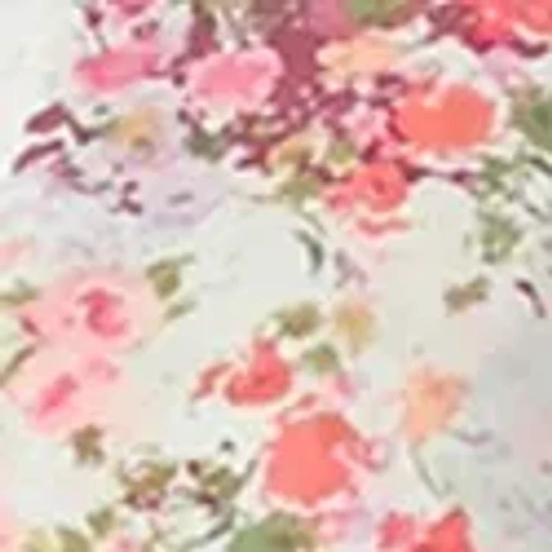 Women's Crew Neck Floral Print Dress