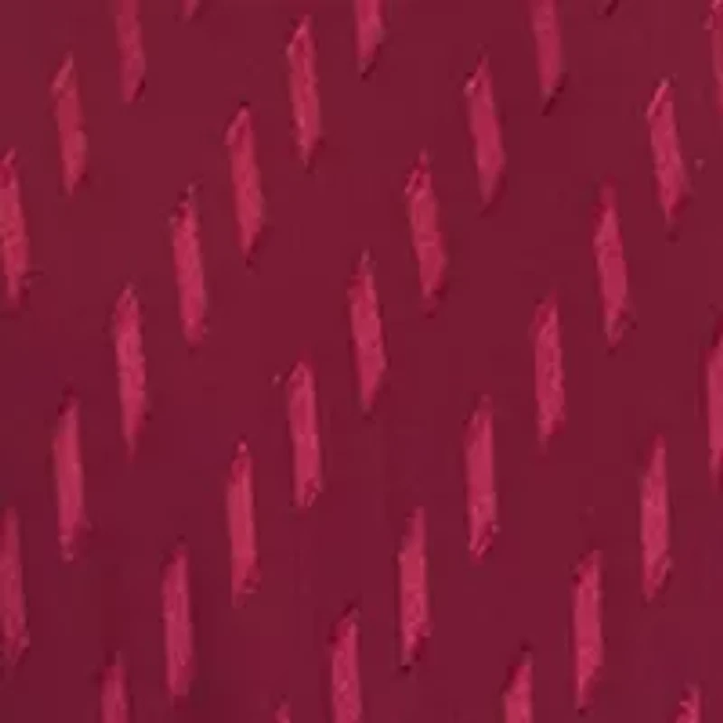 Women's Mock Neck Solid Chiffon Fit and Flare Dress