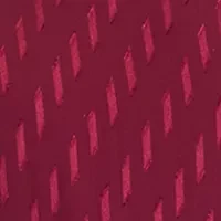 Women's Mock Neck Solid Chiffon Fit and Flare Dress