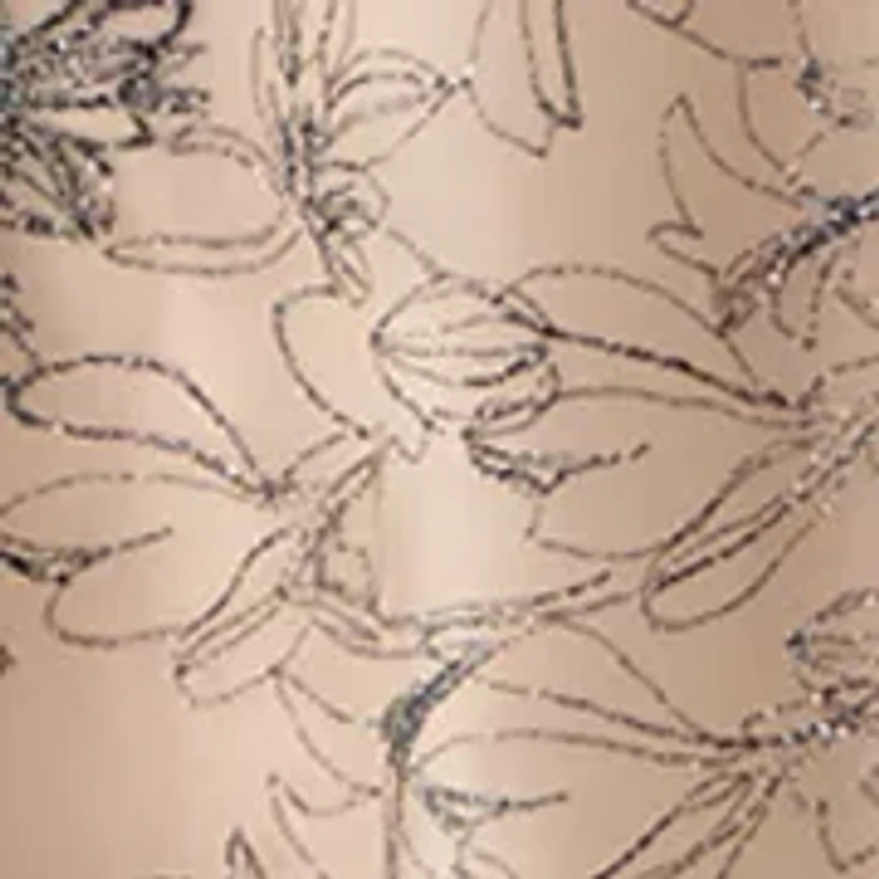 Women's Sleeveless Lace Satin Tie Waist Short Cocktail Dress