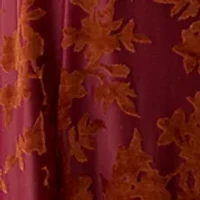 Plus Velvet Fit and Flare Dress