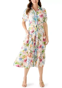 Women's Amalfi Print Shirtdress