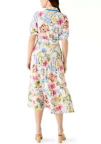 Women's Amalfi Print Shirtdress