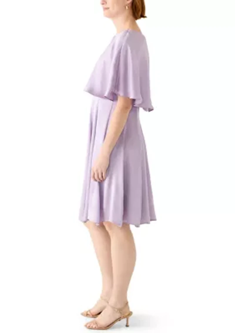 Women's Capelet Dress