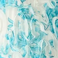 Women's Sleeveless Printed Chiffon A-Line Dress