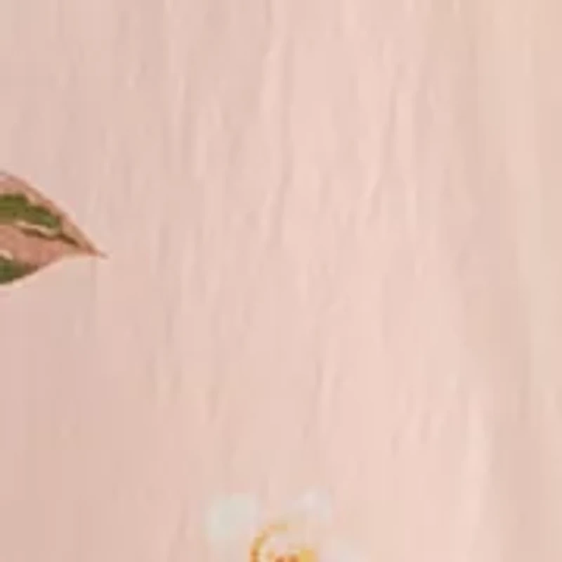 Women's Floral Placement Print Midi Dress