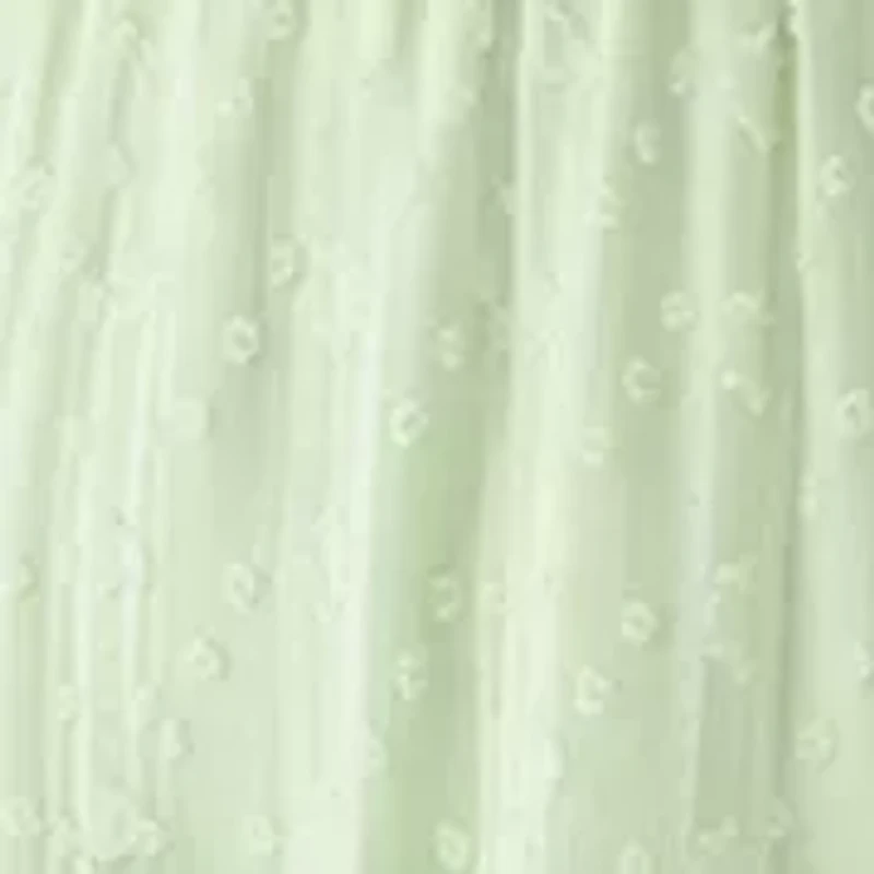 Women's Short Puff Sleeve A-Line Dress