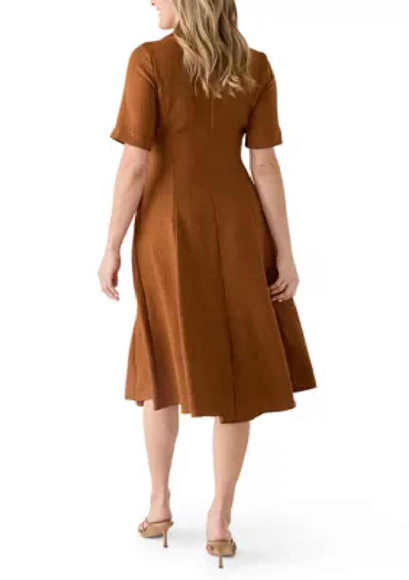 Women's Tie Front Jacket and Dress