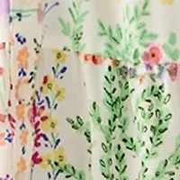 Women's Ruffle Sleeve Floral Mini Dress