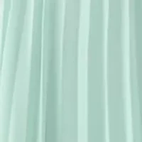 Women's Sleeveless Wrap Dress with Pleated Skirt