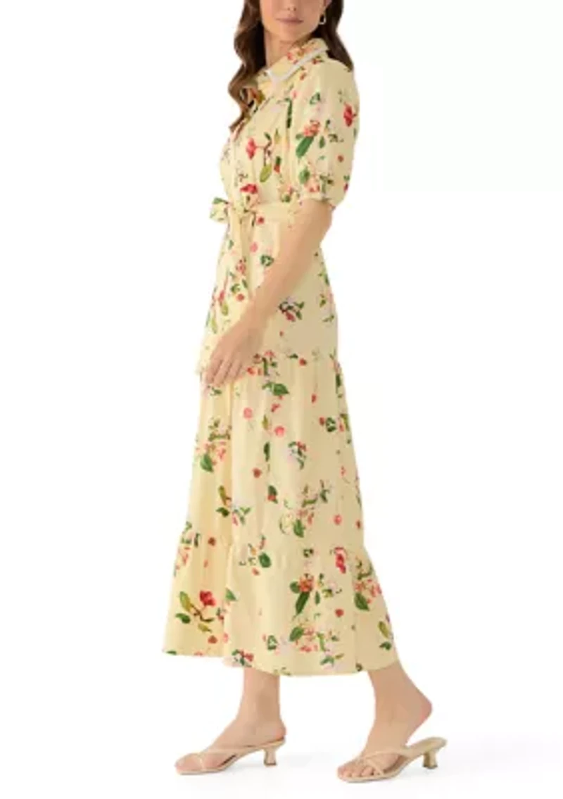 Women's Short Sleeve Shirt Dress