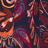 Women's Short Sleeve Tie Midi Dress