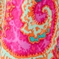 Plus Cap Sleeve Floral A-Line Dress