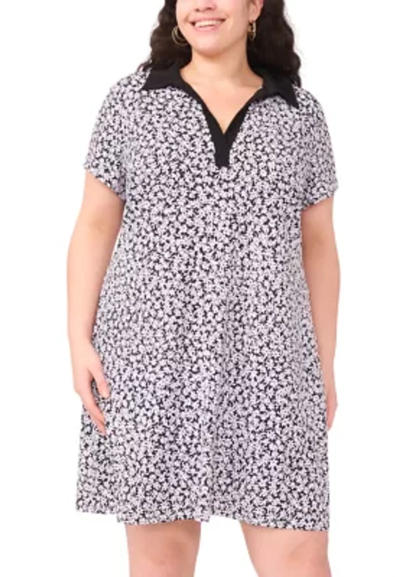 Plus Mini Shirtdress