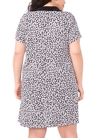 Plus Mini Shirtdress