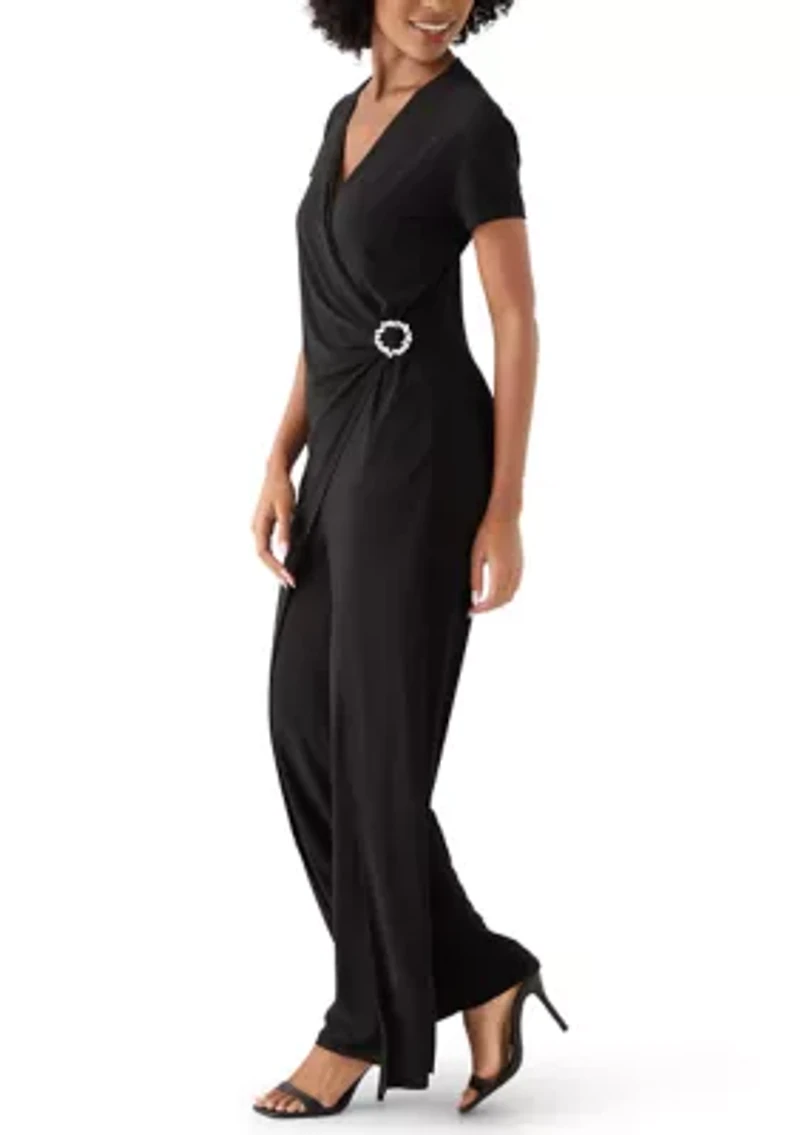 Women's V-Neck Jumpsuit