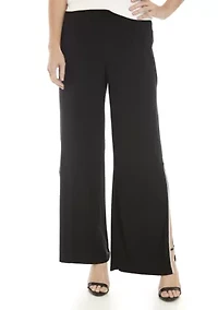 Women's Rhinestone Split Pants