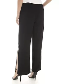 Women's Rhinestone Split Pants