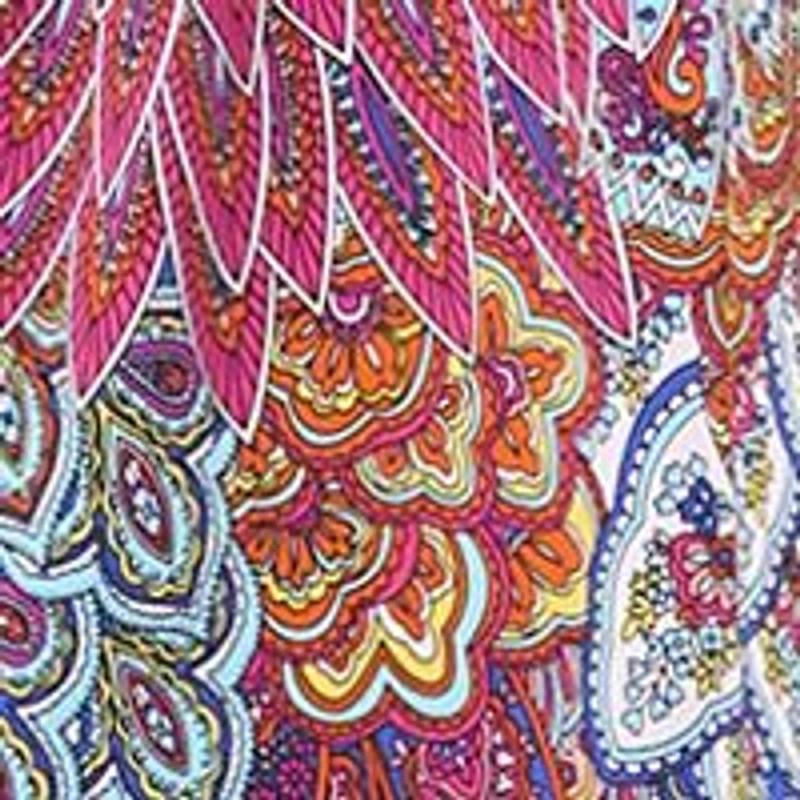 Women's Printed Midi Dress