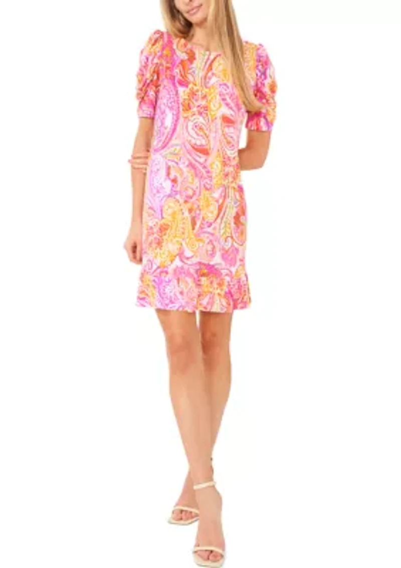 Women's Printed A-Line Dress