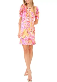 Women's Printed A-Line Dress
