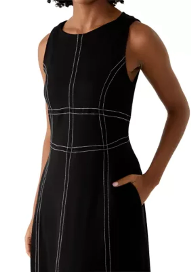 Women's A-Line Midi Shirtdress