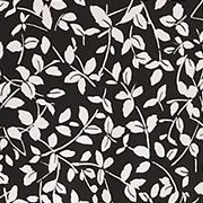 Women's Three-Quarter Sleeve Floral Print A-Line Dress