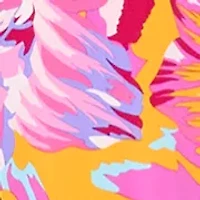 Women's Printed Flounce Mini Dress