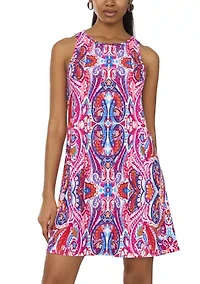 Women's Abstract Printed Dress