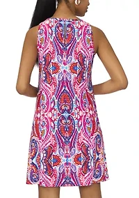 Women's Abstract Printed Dress
