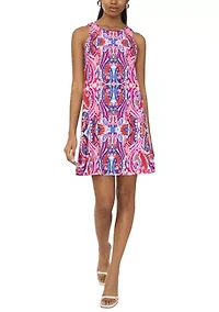 Women's Abstract Printed Dress