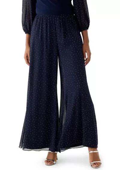 Women's Chiffon Relaxed Trousers