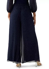 Women's Chiffon Relaxed Trousers