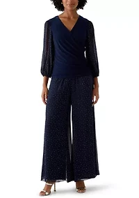 Women's Chiffon Relaxed Trousers