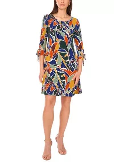 Women's Abstract Printed Dress