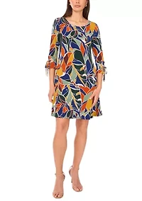 Women's Abstract Printed Dress