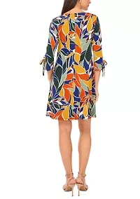 Women's Abstract Printed Dress