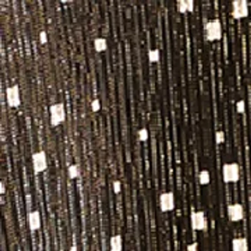 Women's Three-Quarter Shimmer Foil Top