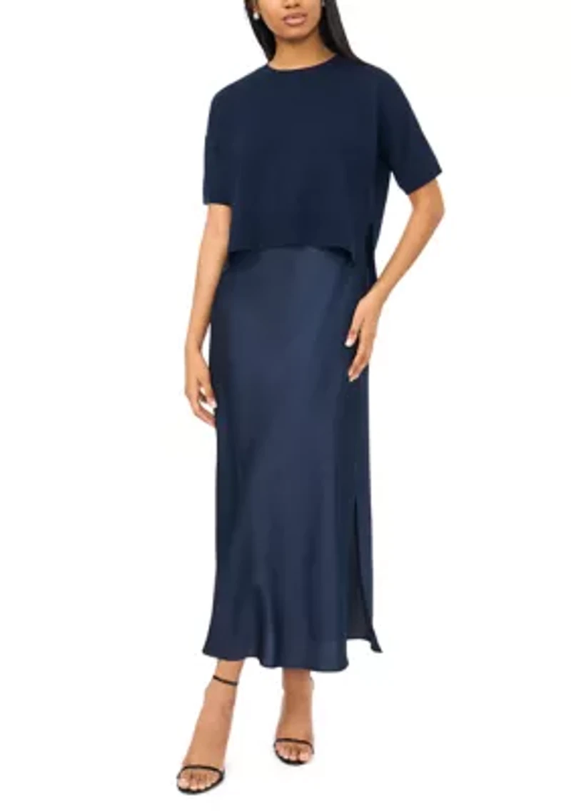 Women's Short Sleeve Sweater & Dress