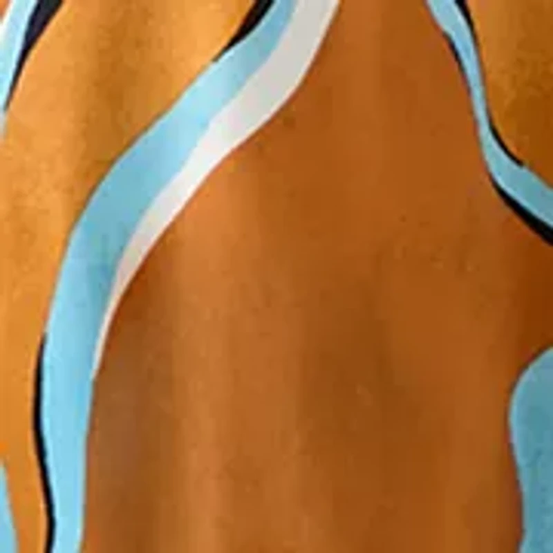 Women's Challis Smocked Maxi Dress