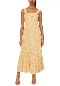 Women's Smocked Back Maxi Dress