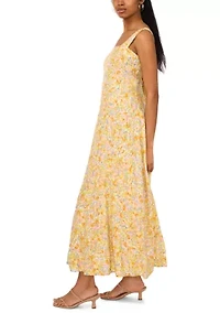 Women's Smocked Back Maxi Dress