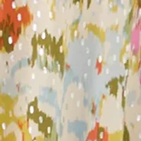 Women's Smocked Back Challis Maxi Dress