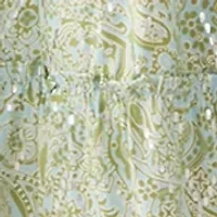 Women's Sleeveless Tie Neck Tiered Maxi Dress