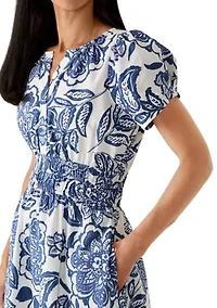 Women's Short Sleeve Maxi Dress