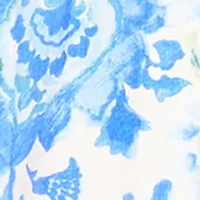 Women's Halter Floral Challis Maxi Dress