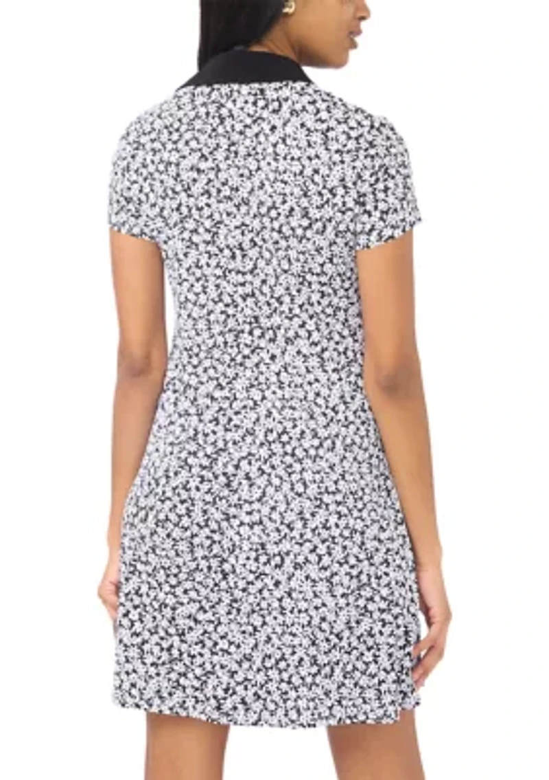 Women's Ditsy Mini Shirtdress