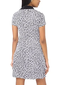 Women's Ditsy Mini Shirtdress