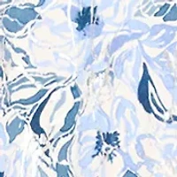 Women's Floral Challis Maxi Sundress