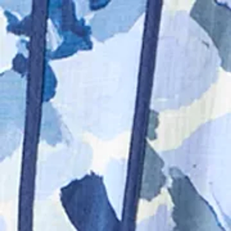 Women's Floral A-Line Maxi Dress